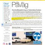 Motorhistoriska Riksförbundets nyhetsblad PåVäg 2-25.