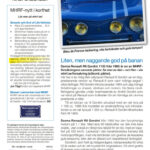 Motorhistoriska Riksförbundets informationssida i Racestripe Magazine 2-25.