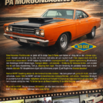 Motorhistoriska Riksförbundets annons i publikationen Gas-O-Rama inspirerad av amerikanska biljaktsfilmer såsom Bullitt. Huvudrollen i affischen har en Plymouth Road Runner från 1969.